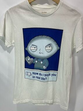 Vintage Stewie Griffin T-shirt Size S